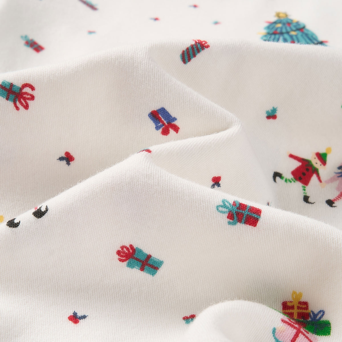 Nest Designs-L/S PJ Set Santas Elves