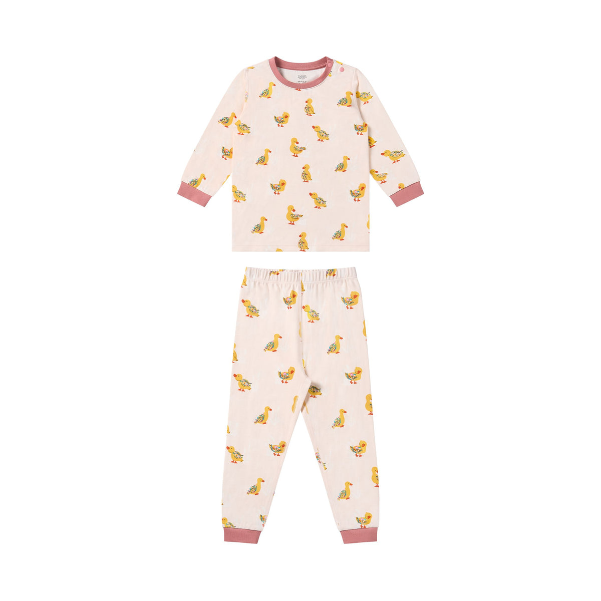 Nest Designs-Long Sleeve PJ Set Five Little Ducks