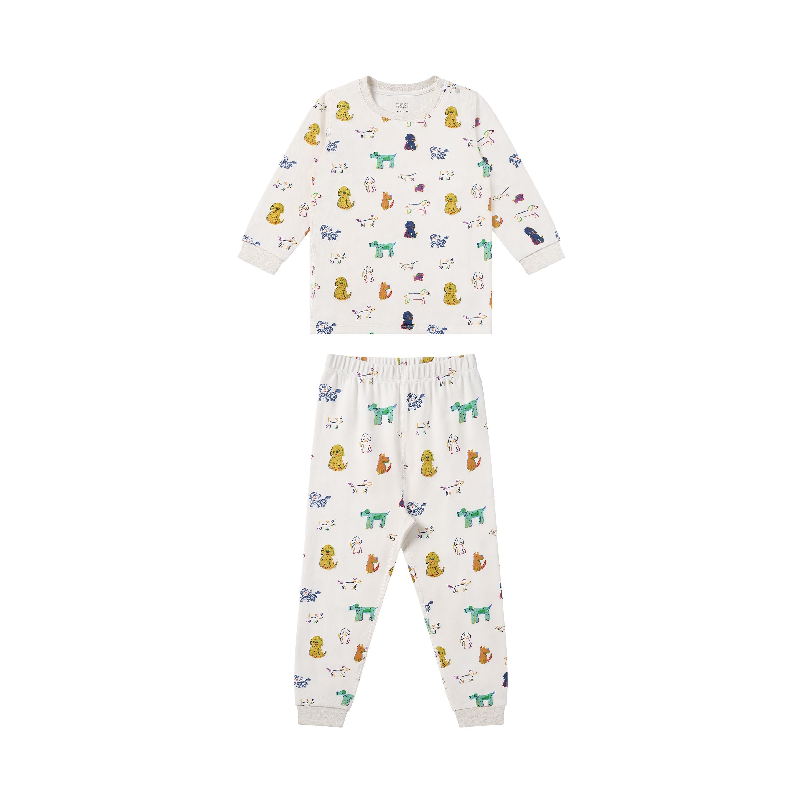 Nest Designs-Long Sleeve PJ Set Bingo