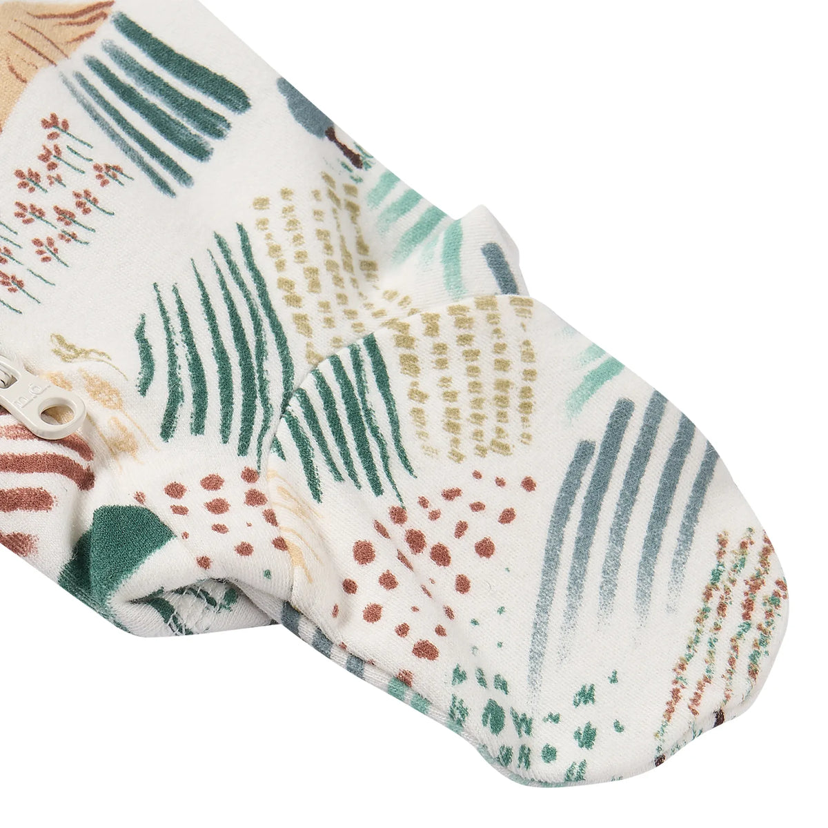 Nest Designs-Long Sleeve Footed Sleeper Farmer Dell