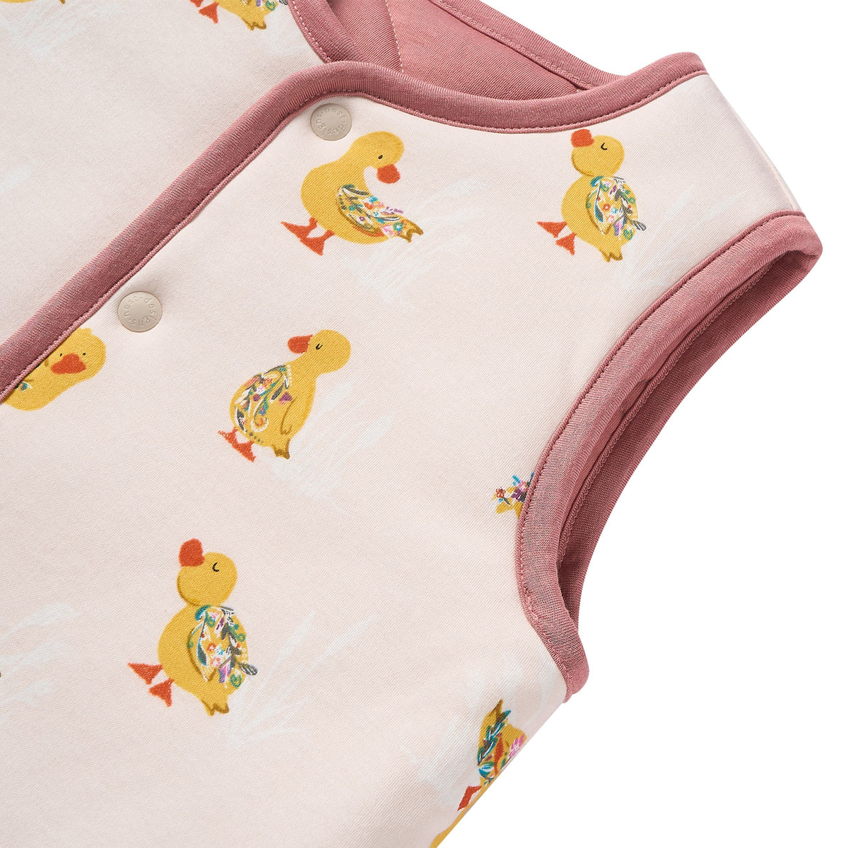 Nest Designs-Kids Quilted Vest Five Little Ducks