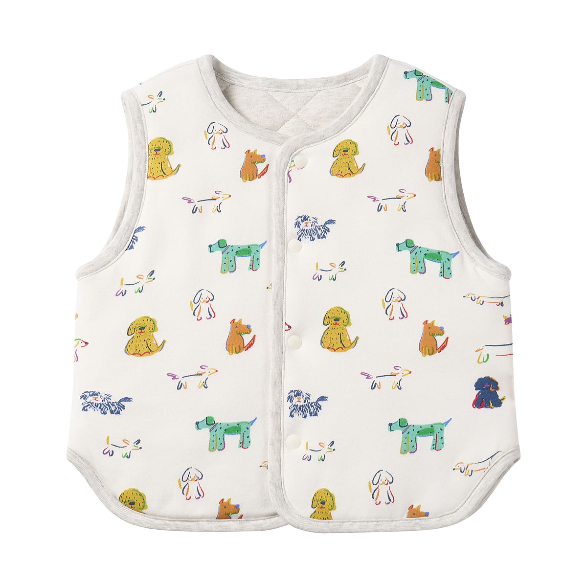Nest Designs-Kids Quilted Vest Bingo