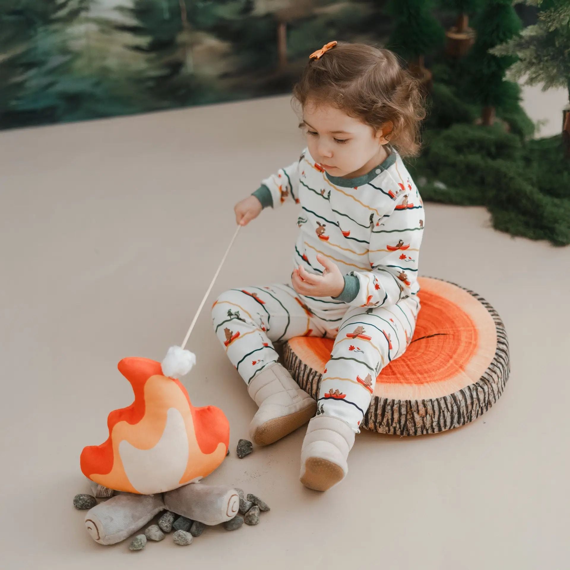 Nest Designs-Long Sleeve Pj Set Canoe Do It