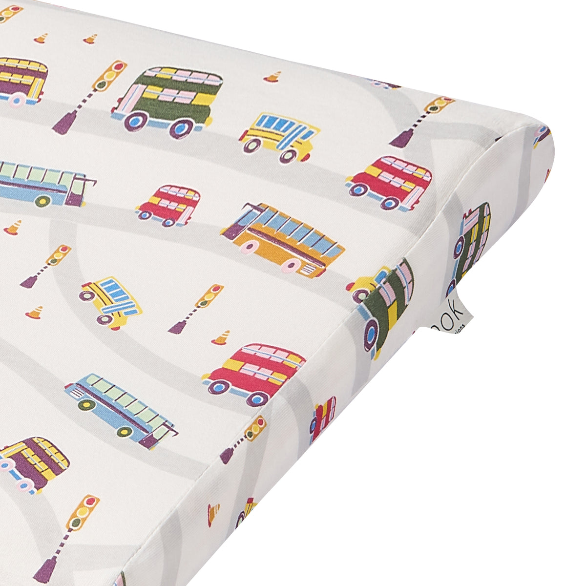 Nest Designs-Pillow with Pillowcase Wheels On The Bus