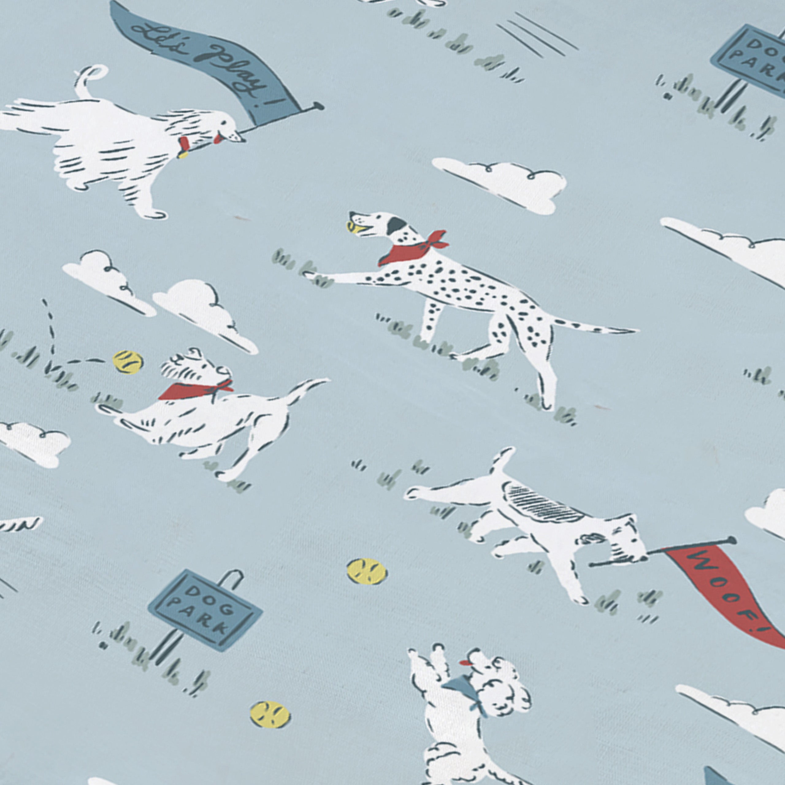 Nest Designs-Pillowcase - Medium Puppy Park