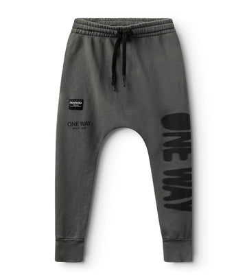 ONE WAY BAGGY PANTS GRAPHITE