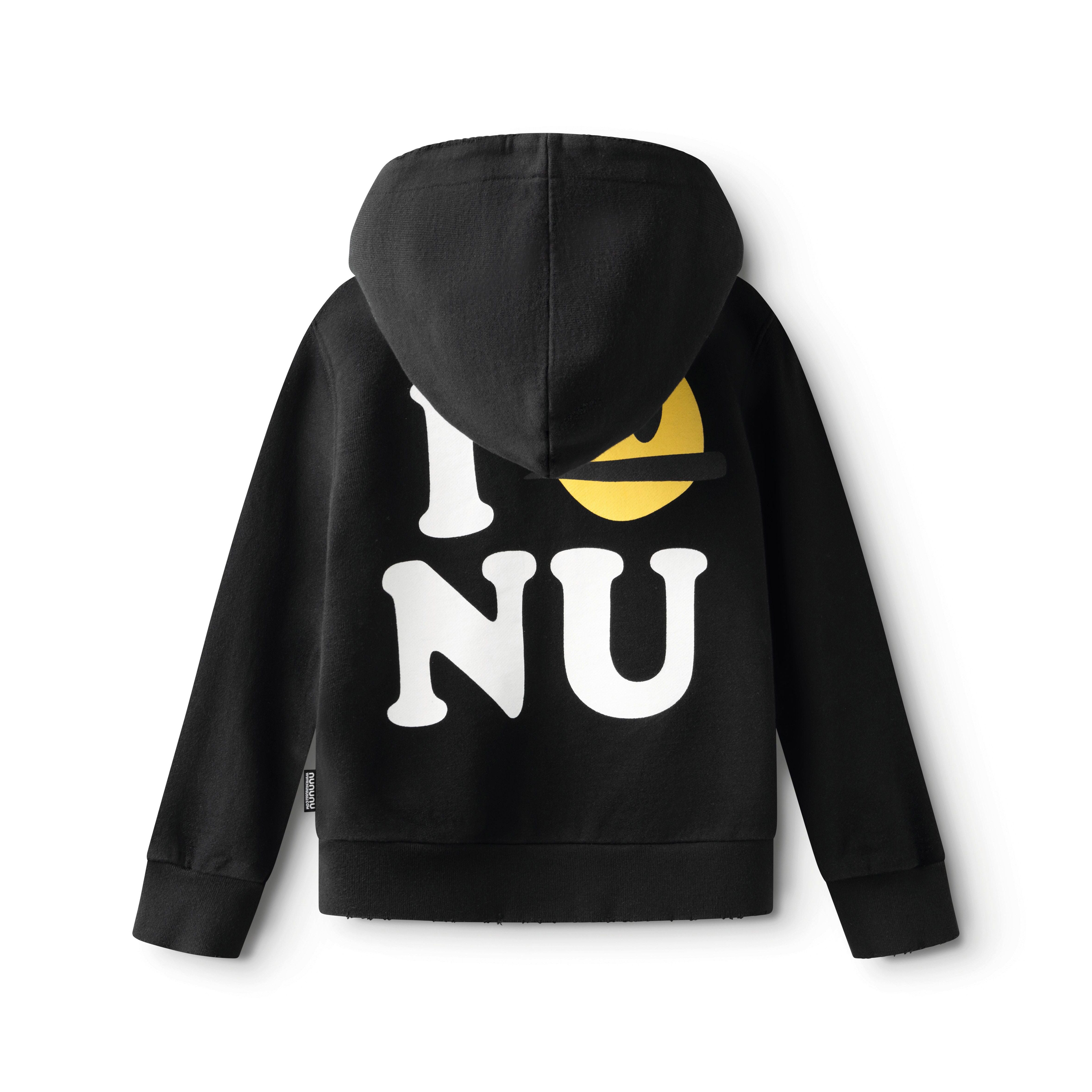 トップス nunu Nununu-Love Nu Zip Hoodie Black