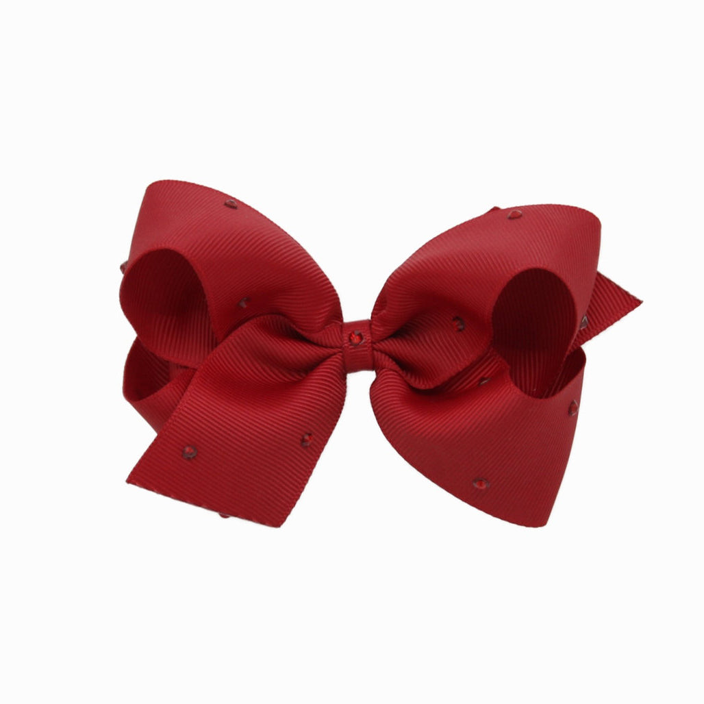 Olilia-Olivia Bow-Scarlet
