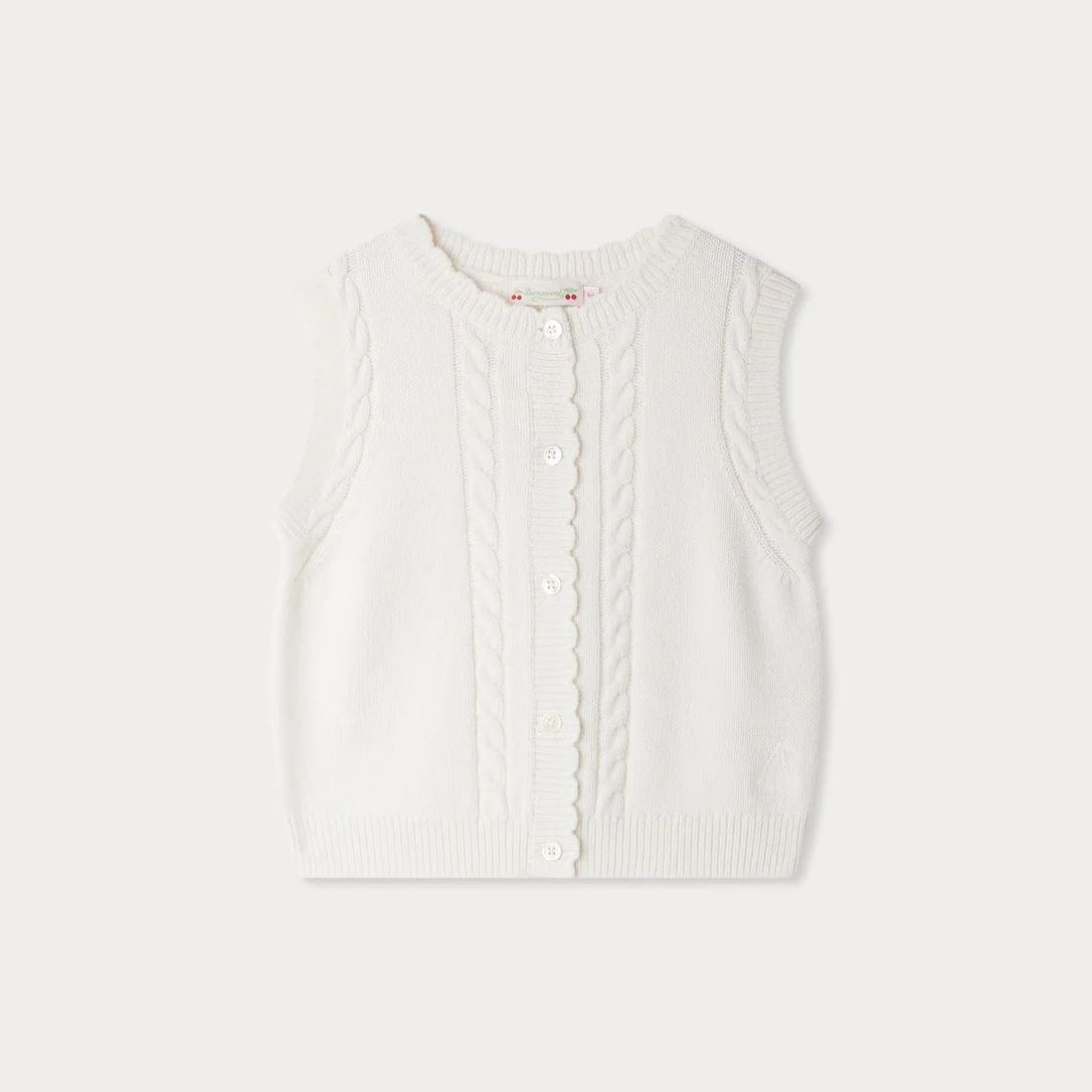 Bonpoint-Jobolene sleeveless Cardigan
