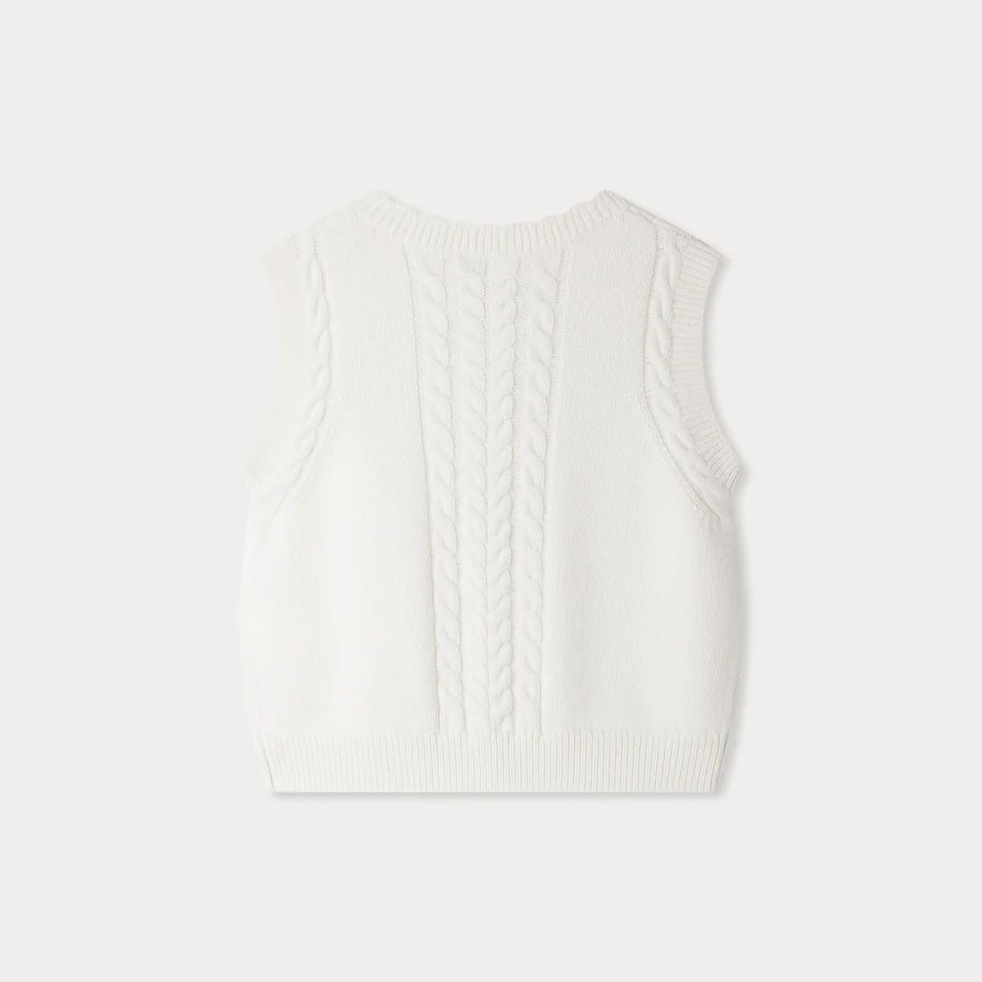 Bonpoint-Jobolene sleeveless Cardigan