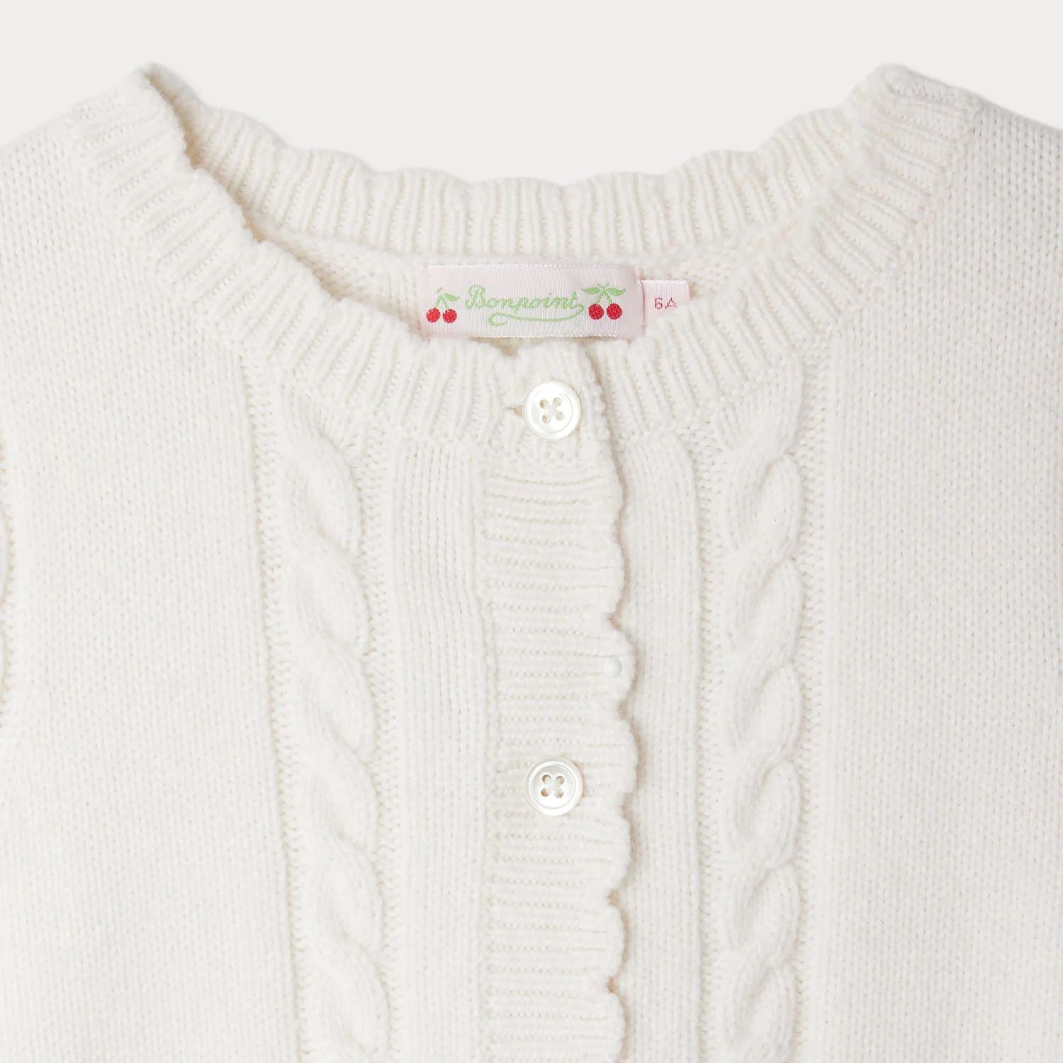 Bonpoint-Jobolene sleeveless Cardigan