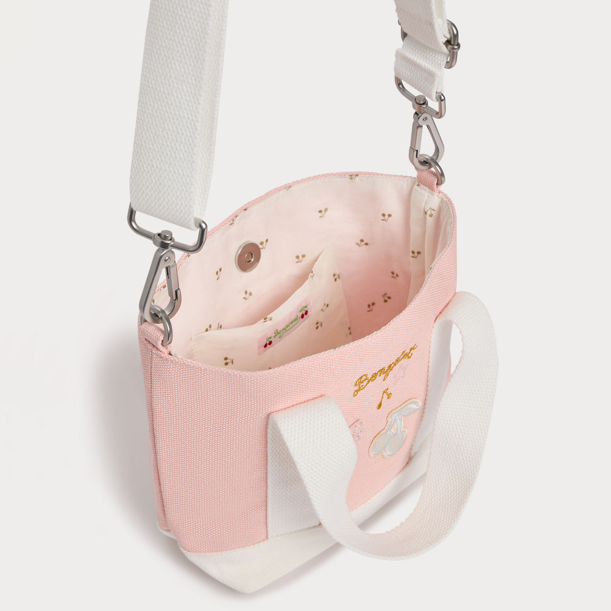 Bonpoint-Sac Cabas Rose (17 x 8 x 16.5 cm)