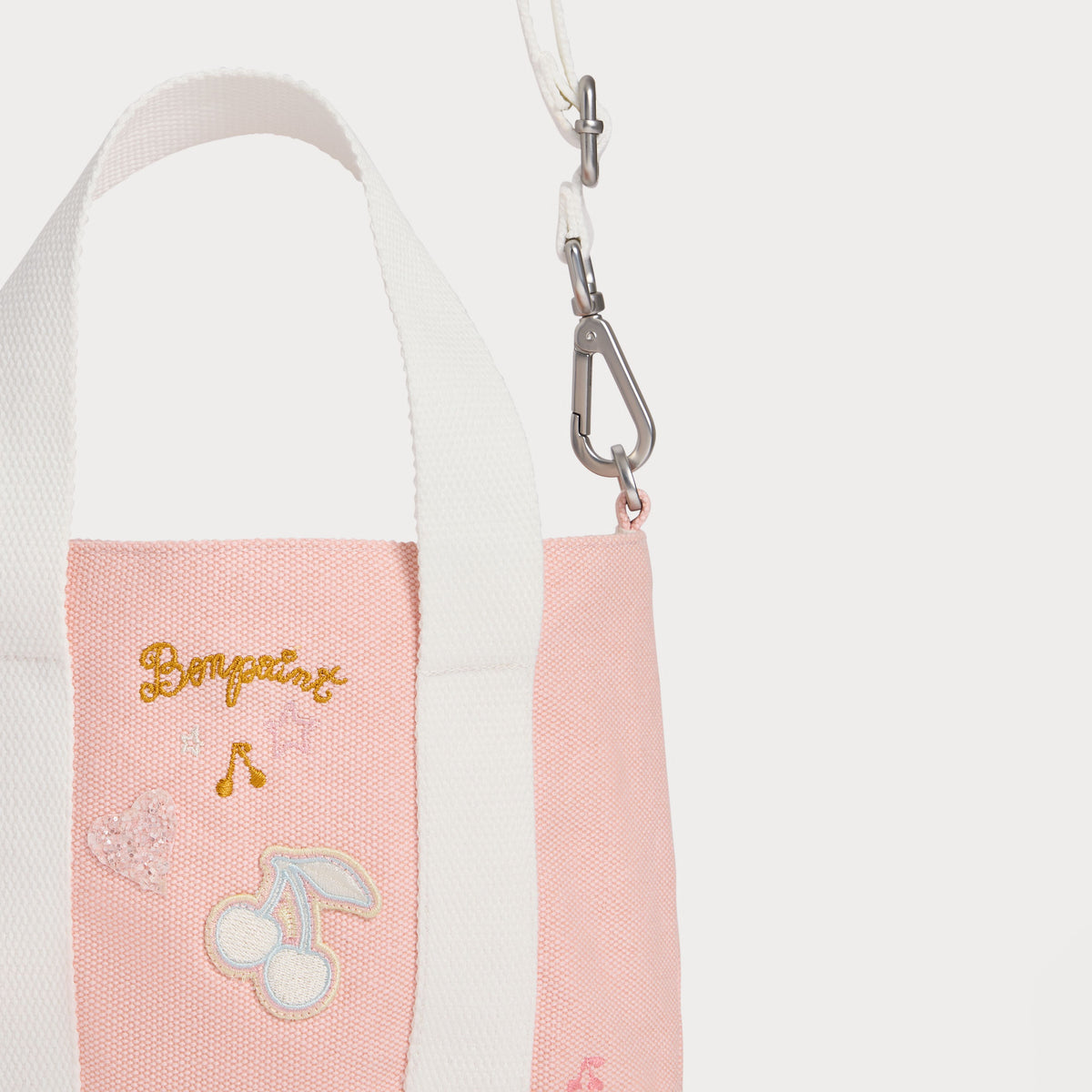 Bonpoint-Sac Cabas Rose (17 x 8 x 16.5 cm)
