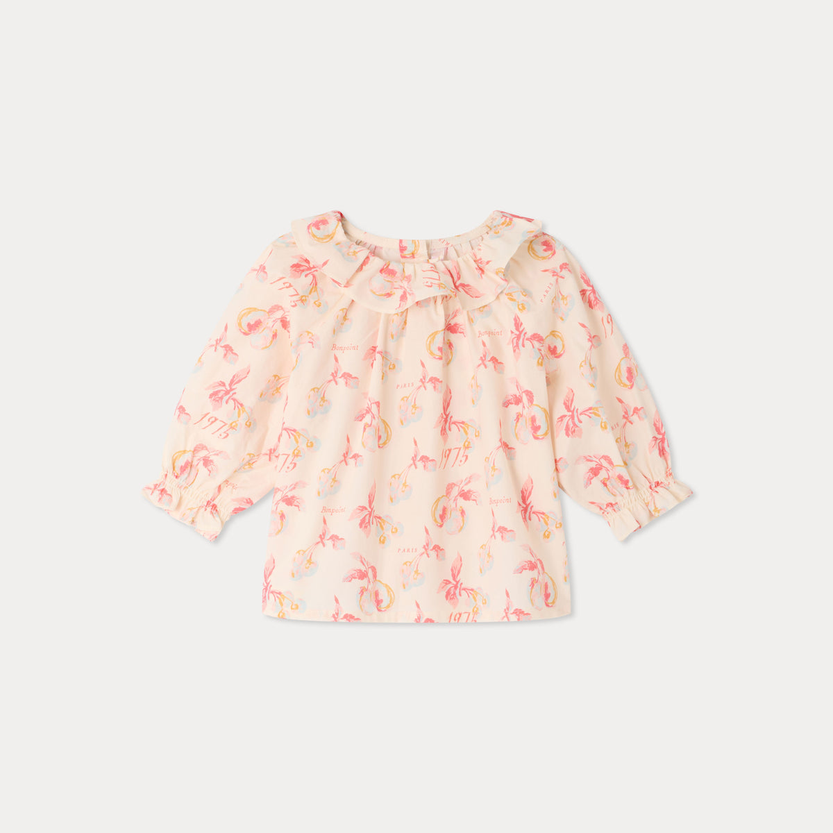 Bonpoint-Bebe Blouse Dolci Im Ecru