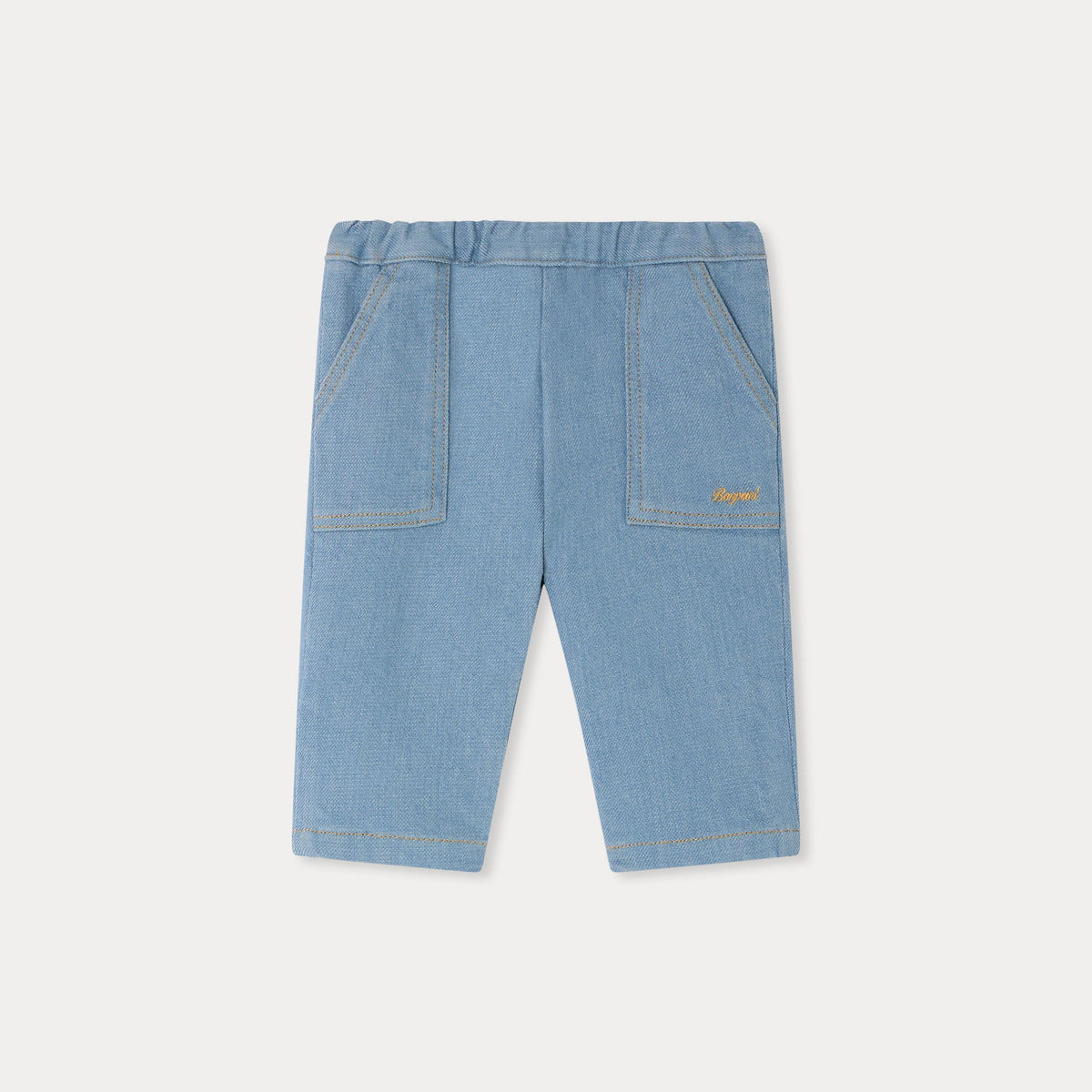 Bonpoint-Bebe Pantalon Thursday Bleu Gris