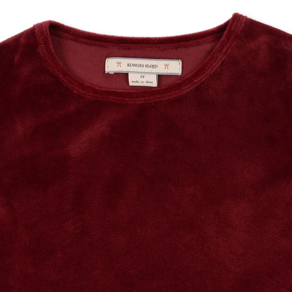 Konges Sløjd-Jingle Dress Grs Red Dahlia