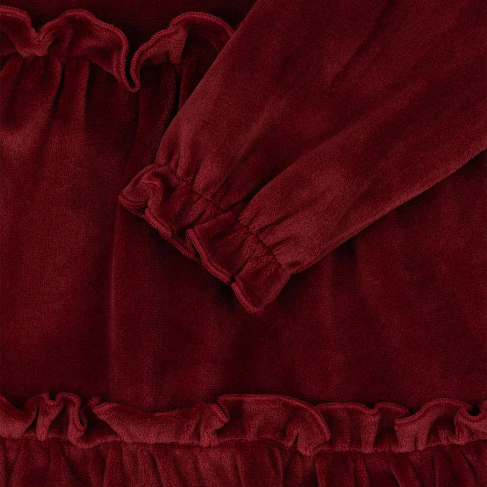 Konges Sløjd-Jingle Dress Grs Red Dahlia