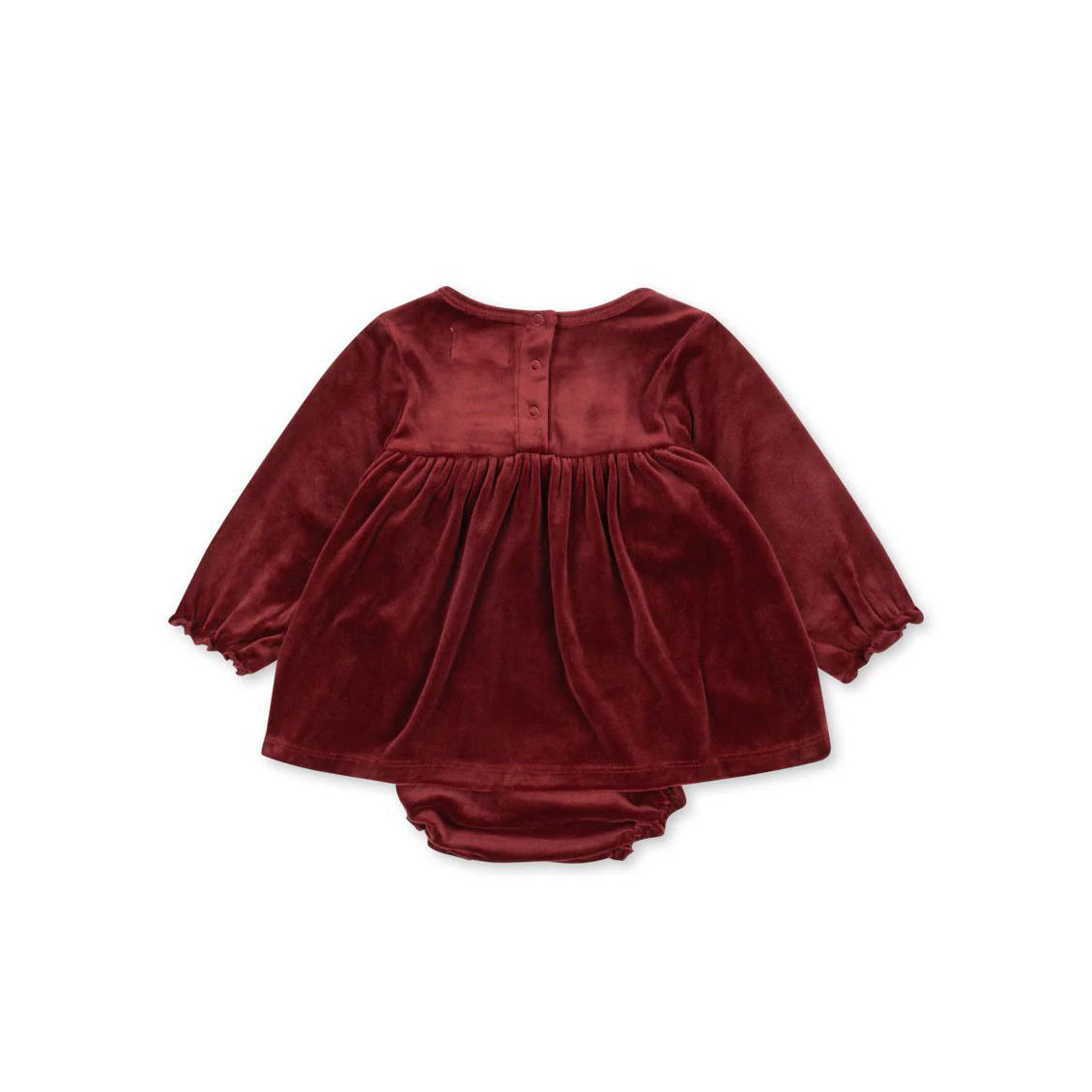 Konges Sløjd-Jingle Romper Dress Grs Red Dahlia