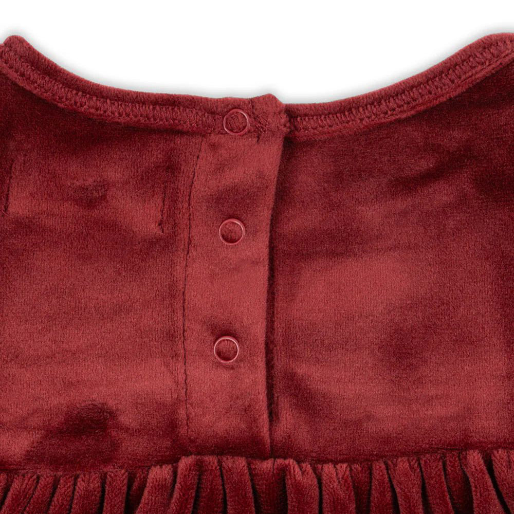 Konges Sløjd-Jingle Romper Dress Grs Red Dahlia