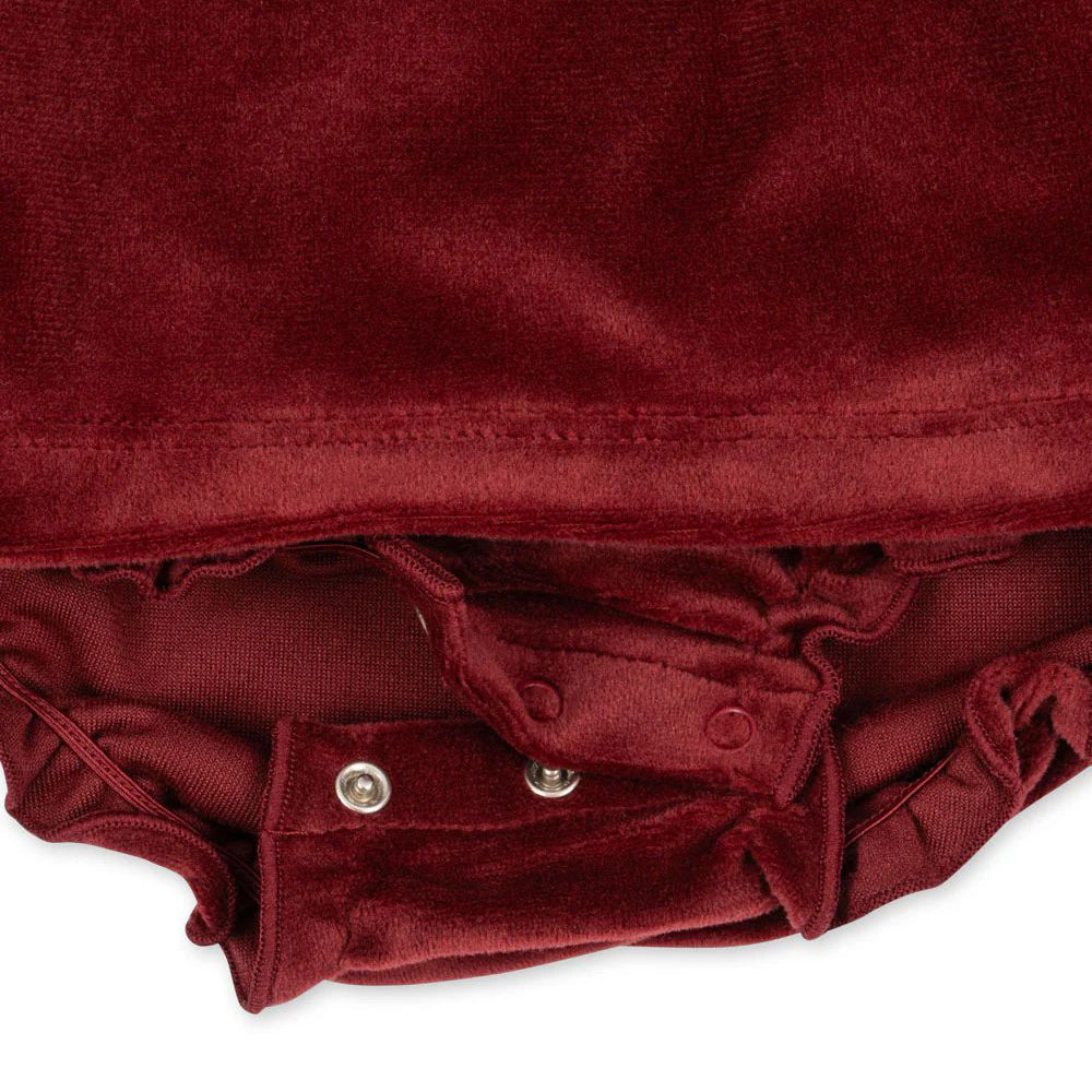 Konges Sløjd-Jingle Romper Dress Grs Red Dahlia