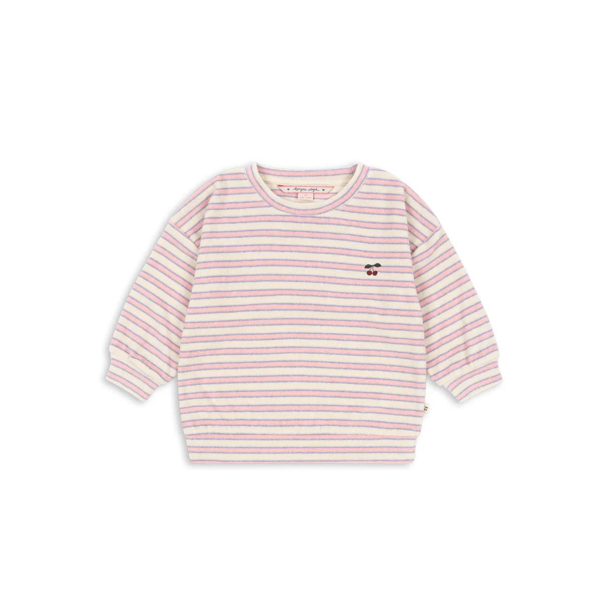 Konges Sløjd-Itty Sweat Shirt Gots Lolly Stripe