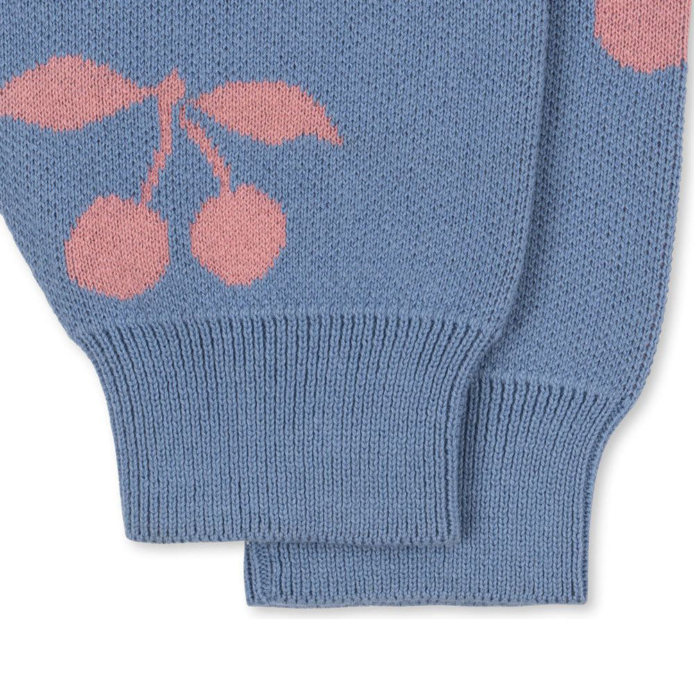 Konges Sløjd-Lapis Knit Pants Gots Purple Impression