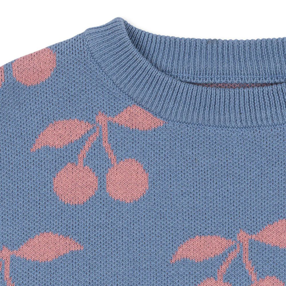 Konges Sløjd-Lapis Knit Sweater Gots Purple Impression