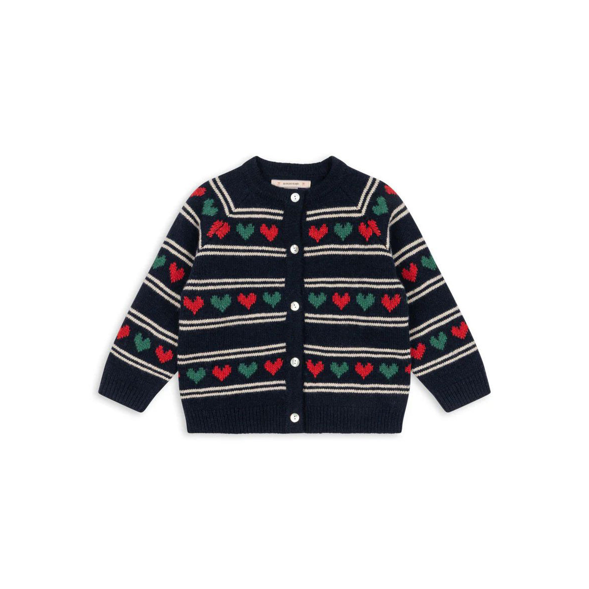 Konges Sløjd-Belou Knit Cardigan Heart