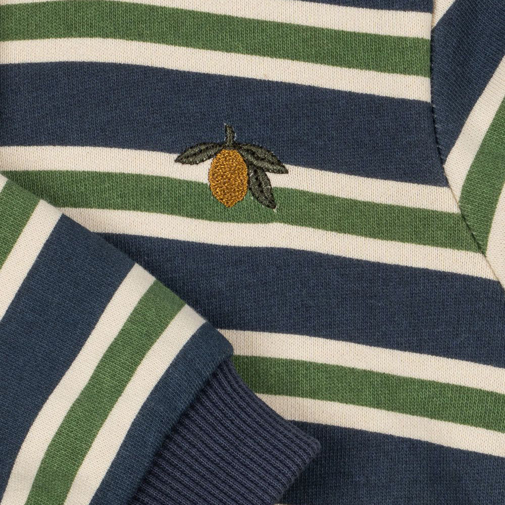 Konges Sløjd-Spotty Ls Romper Gots Spellbound Stripe