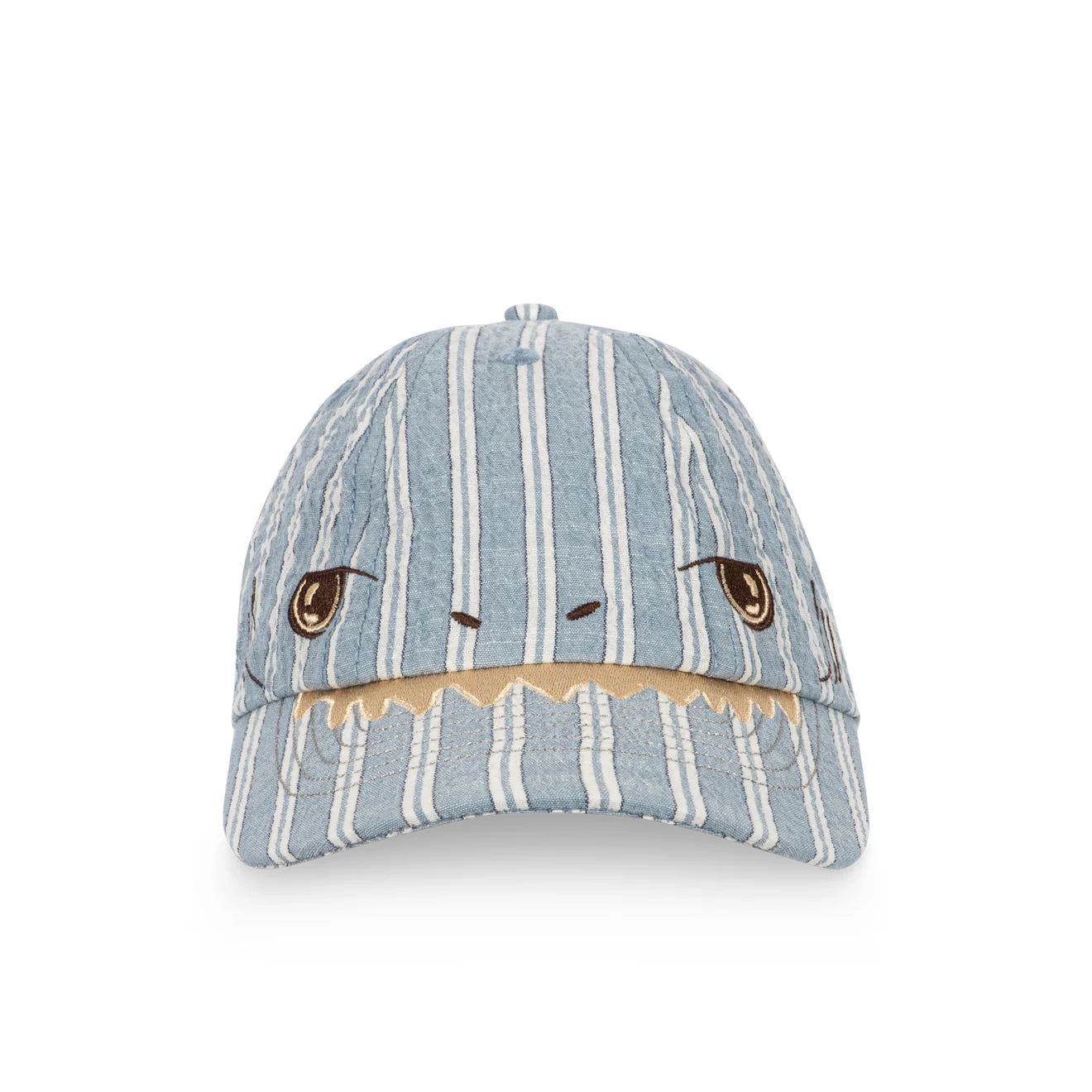 Konges Sløjd-Boy Elliot Shark Cap Gots Trio Bleu Stripe