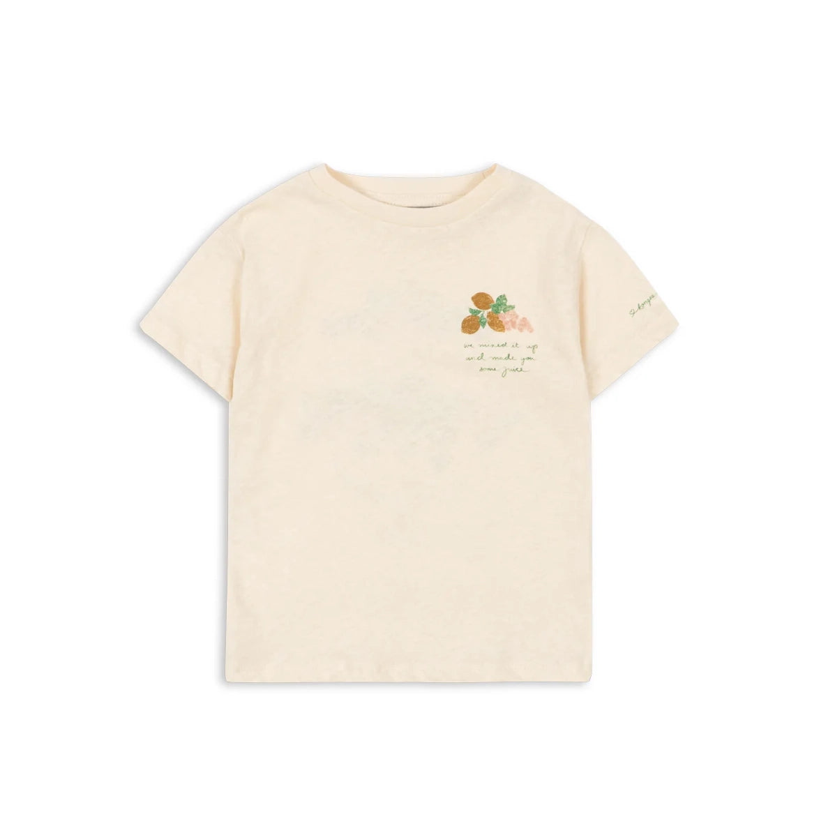 Konges Sløjd-Girl Era Tee Ocs Buttercream/Juicy