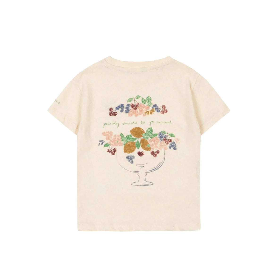 Konges Sløjd-Girl Era Tee Ocs Buttercream/Juicy