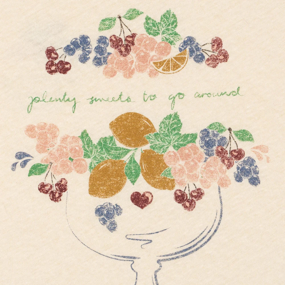 Konges Sløjd-Girl Era Tee Ocs Buttercream/Juicy