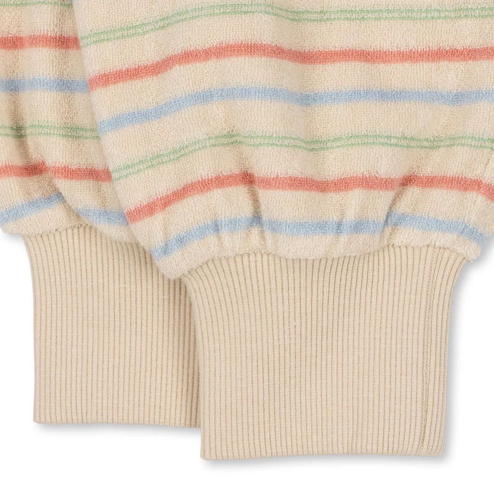 Konges Sløjd-Girl Itty Rib Sweat Pants Gots Confetti Stripe