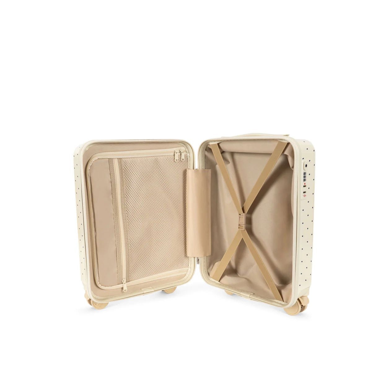 Konges Sløjd-Travel Suitcase Navy Dots