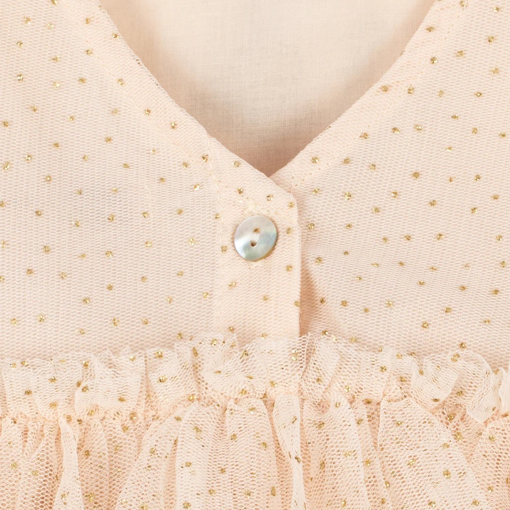 Konges Sløjd-Girl Yvonne Puff Dress Gelato
