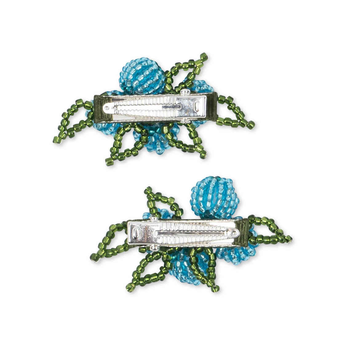 Konges Sløjd-Girl 2 Pack Blueberry Beaded Hair Clip Blueberries