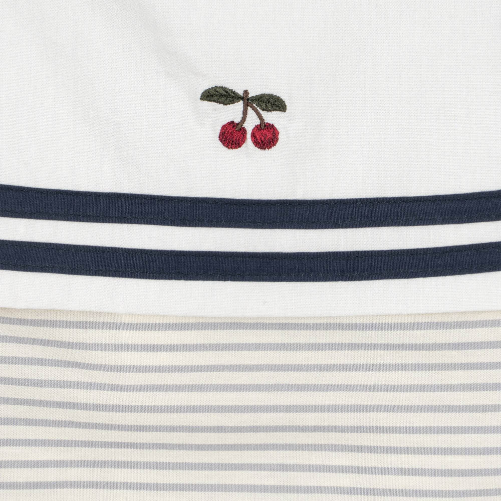 Konges Sløjd-Girl Allie Sailor Dress Gots Bleu Stripe