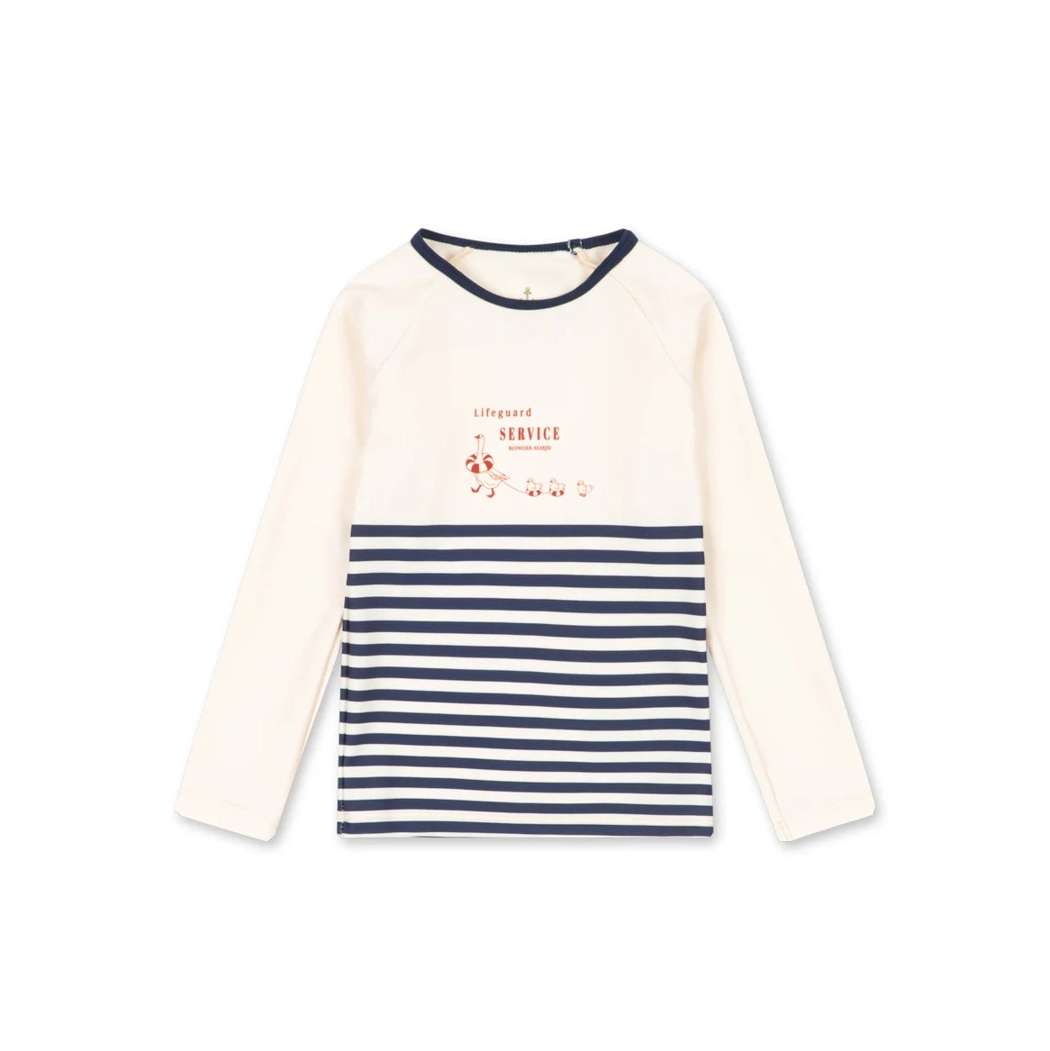 Konges Sløjd-Boy Aster Swim Blouse Grs Marin Stripe