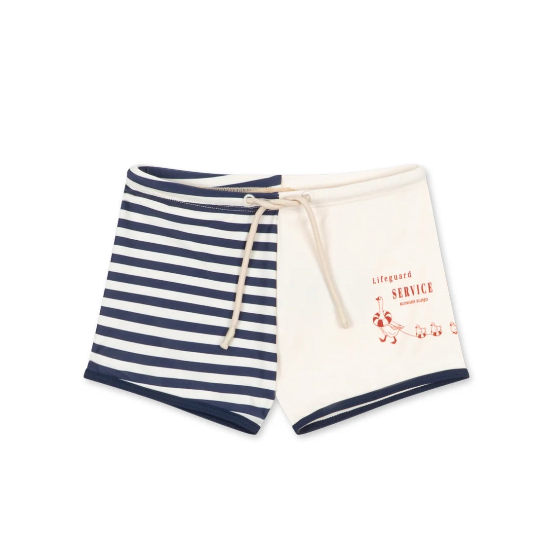 Konges Sløjd-Boy Aster Swim Pants Grs Marin Stripe