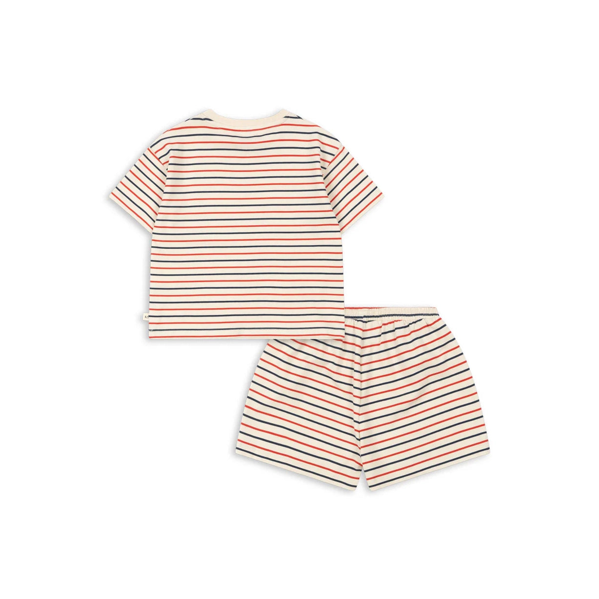 Konges Sløjd-Boy Basic Set Gots Tricolore Stripes