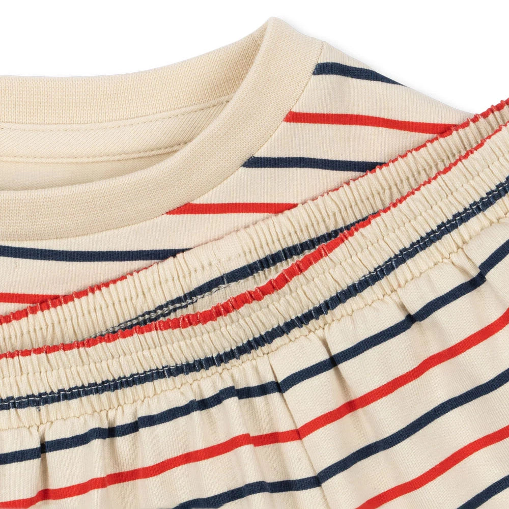 Konges Sløjd-Boy Basic Set Gots Tricolore Stripes