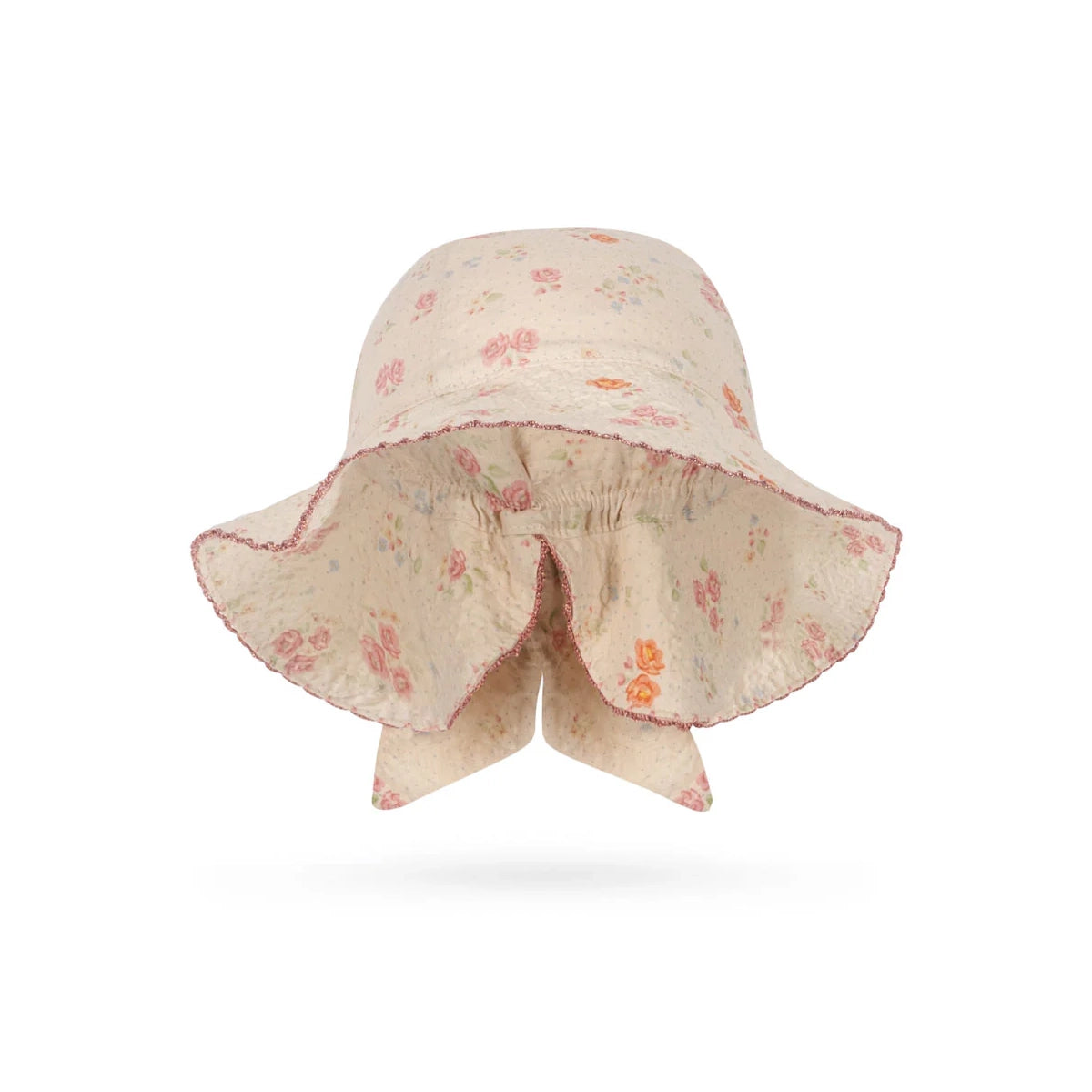 Konges Sløjd-Girl Elin Bow Sun Hat Gots Nonoka