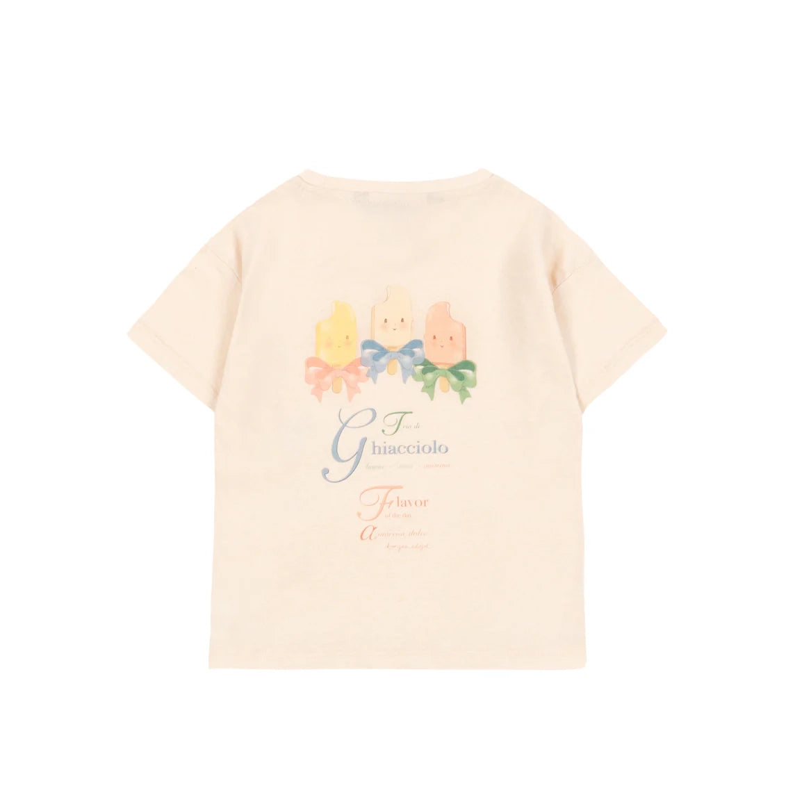 Konges Sløjd-Unisex Era Tee Ocs Ecru/Ghiacciolo