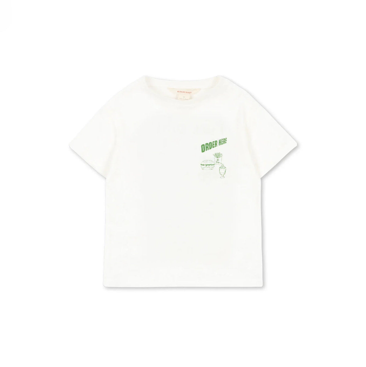 Konges Sløjd-Boy Era Tee Ocs Off White/Fine Dining