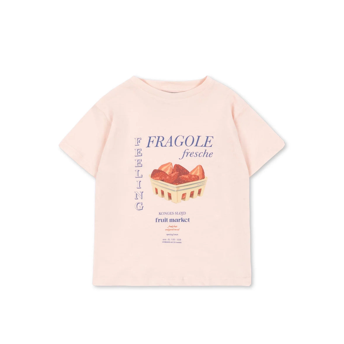 Konges Sløjd-Girl Era Tee Ocs Creole Pink