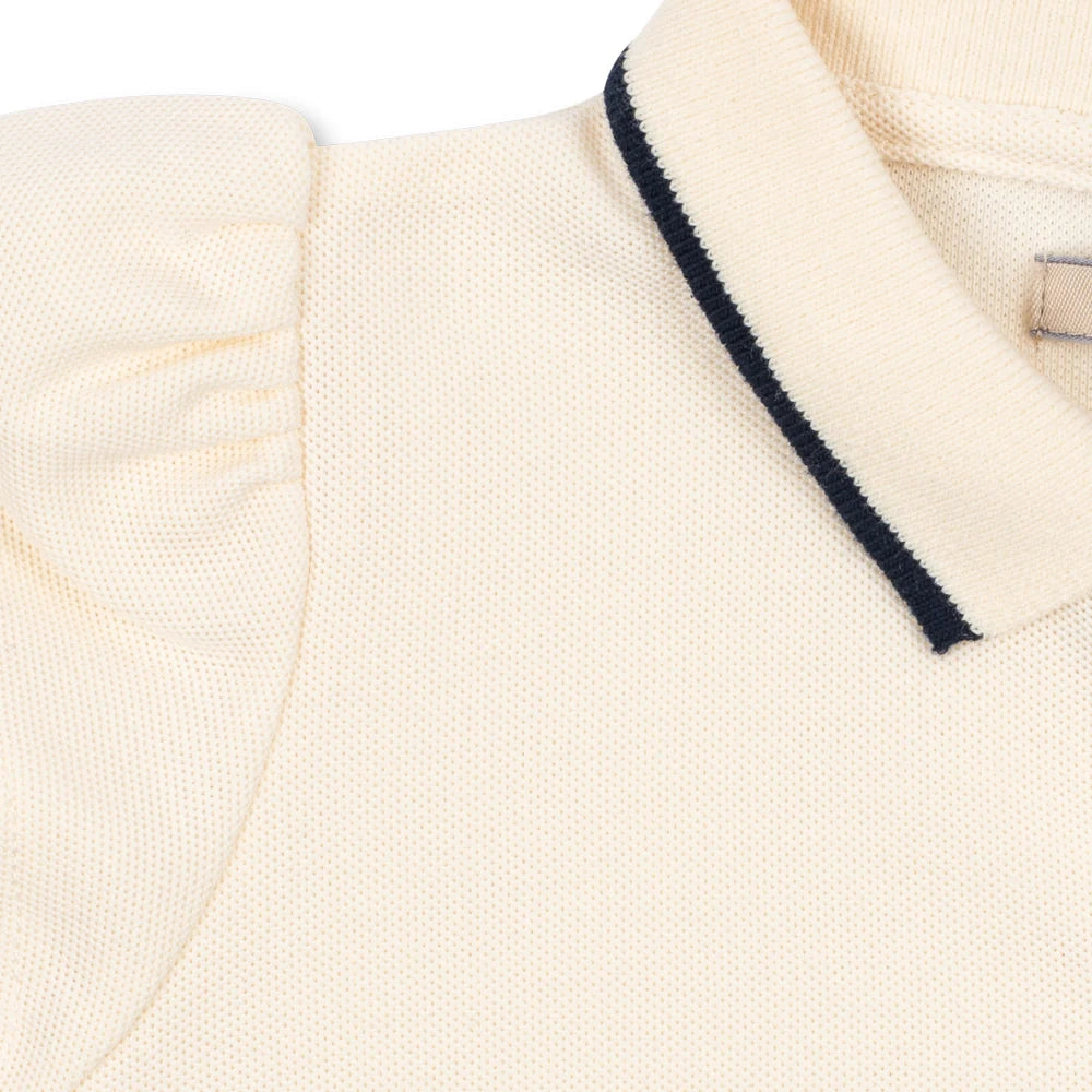 Konges Sløjd-Girl Florita Polo Shirt Ocs Antique White