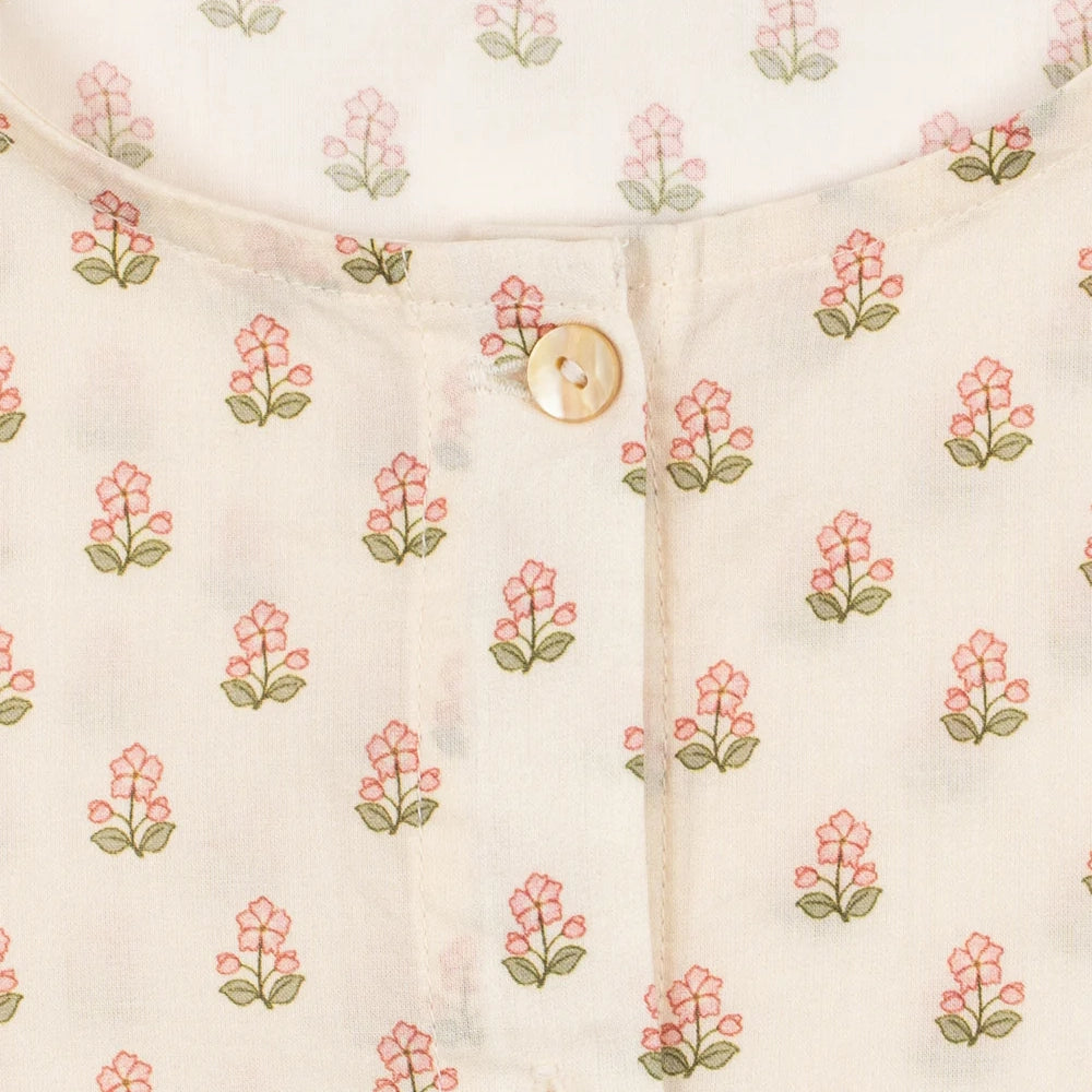 Konges Sløjd-Girl Pacey Mommy Shirt Gots Carta Fiori