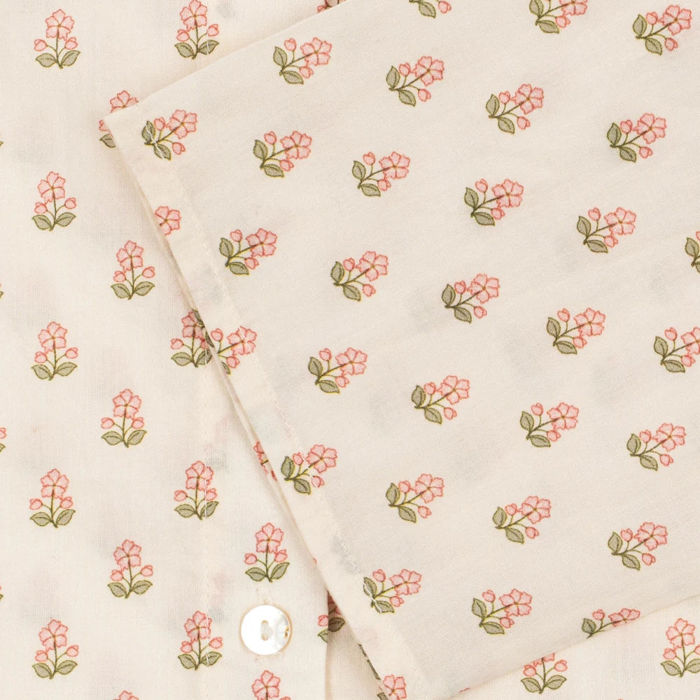 Konges Sløjd-Girl Pacey Mommy Shirt Gots Carta Fiori