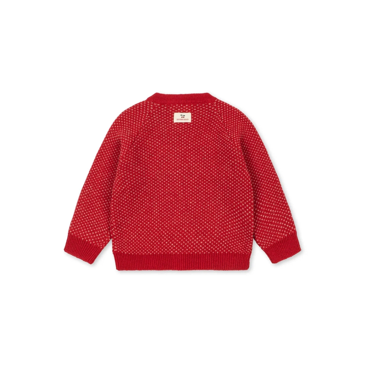 Konges Sløjd-Belou Cardigan Cat Rouge